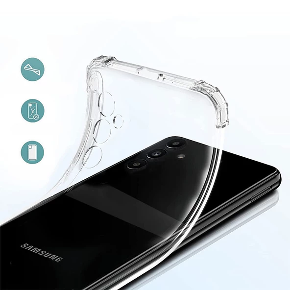 Samsung Galaxy A54 Kılıf 2mm Anti Shock Silikon - 2