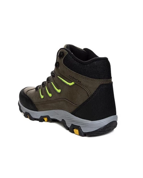 M-Rich 010 Gr Haki-Sarı Kışlık Bot - 3