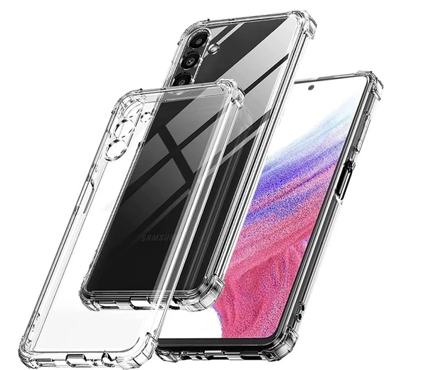 Samsung Galaxy A54 Kılıf 2mm Anti Shock Silikon - 5