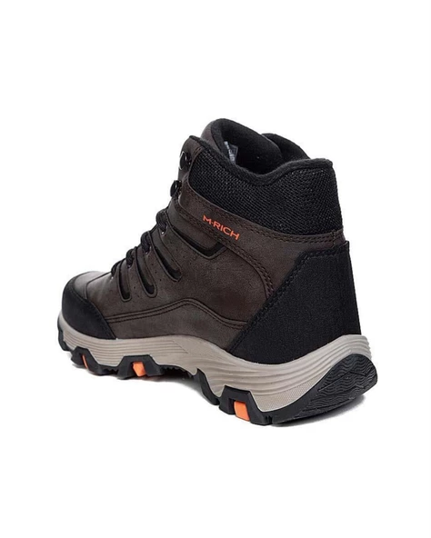 M-Rich 010 Gr Kahve-Siyah Kışlık Bot - 3