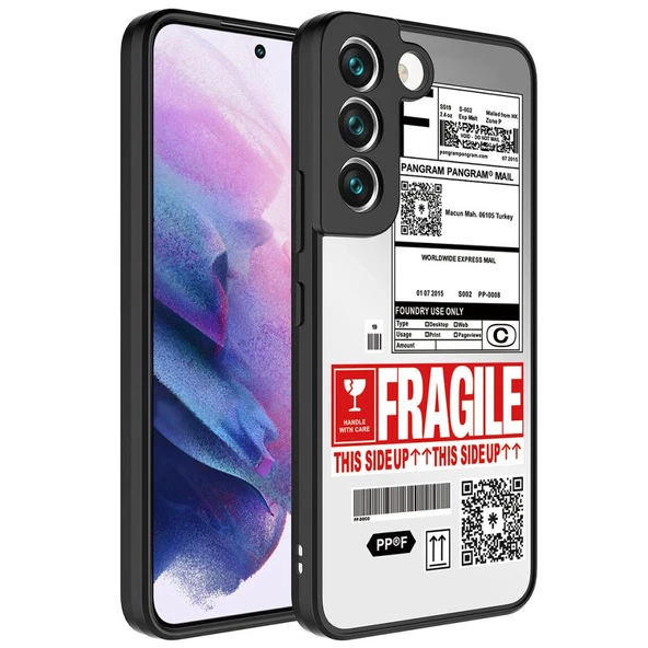Samsung Galaxy S21 FE Kılıf Aynalı Desenli Kamera Korumalı Parlak Mirror Kapak - 6