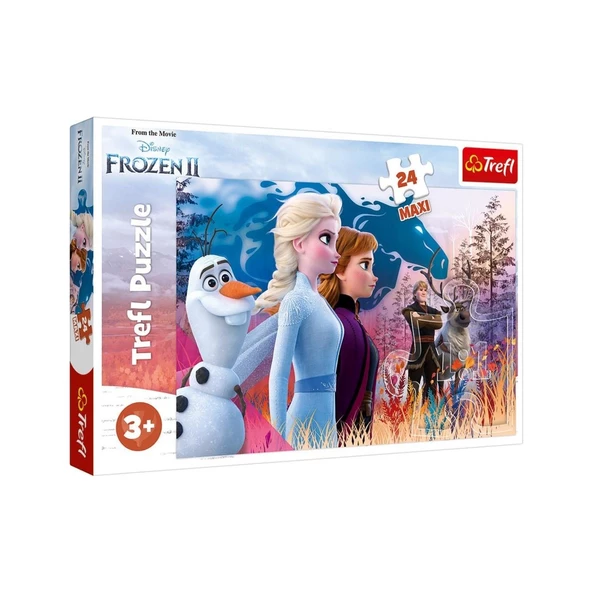 Trefl Puzzle Frozen 2, 24 Parça Maxi Puzzle