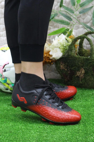Jump 29672 Çoraplı Orijinal Ürün Çim Saha Halı Saha Krampon Erkek Futbol Ayakkabı - 8
