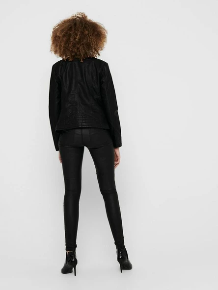 Only Freya Faux Leather Bıker Otw Noos 15110802 - 5