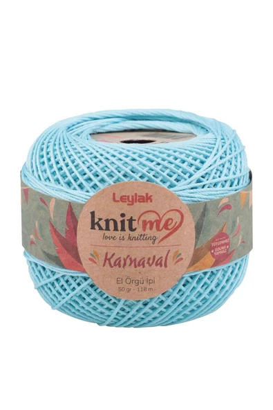 Knit me Karnaval El Örgü İpi Cam Göbeği 01831 50 gr.