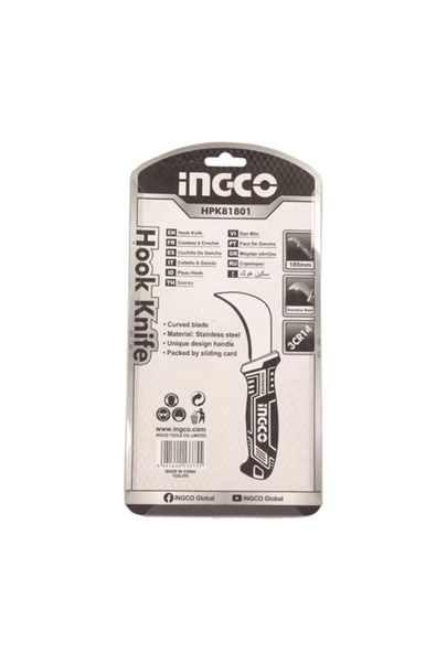 İngco Eğri Kanca Aşı Bıçağı 180 mm ING-HPK81801 - 6