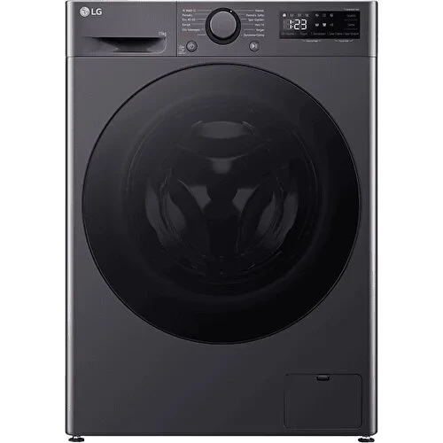 LG F4Y5EYWYJ.AMBPLTK A Enerji Sınıfı 11KG 1400 Devir Çamaşır Makinesi Siyah - 3