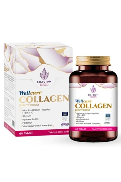 Wellcare Collagen Beauty Boost Takviye Edici Gıda 60 Tablet