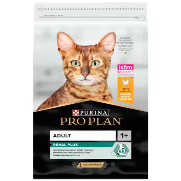 Pro Plan Renal Plus Tavuklu Kedi Maması 10 Kg