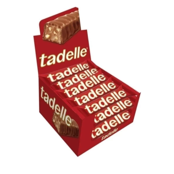 Tadelle Fındık Dolgulu 30 gr 20'li Paket Sütlü Çikolata