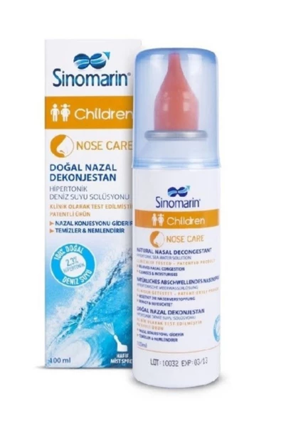 Sinomarin Çocuk Deniz Suyu Spreyi 100 ml