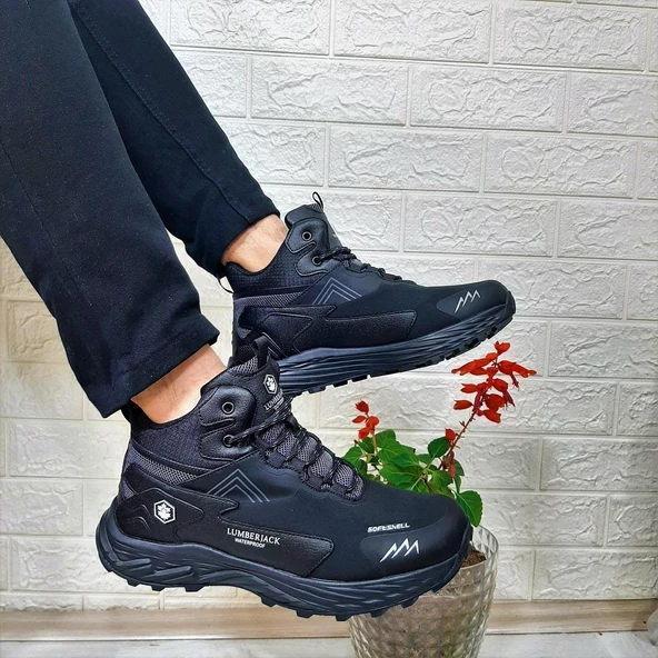 Lumberjack Burk Siyah Waterproof Outdor Erkek Bot - Resim 3