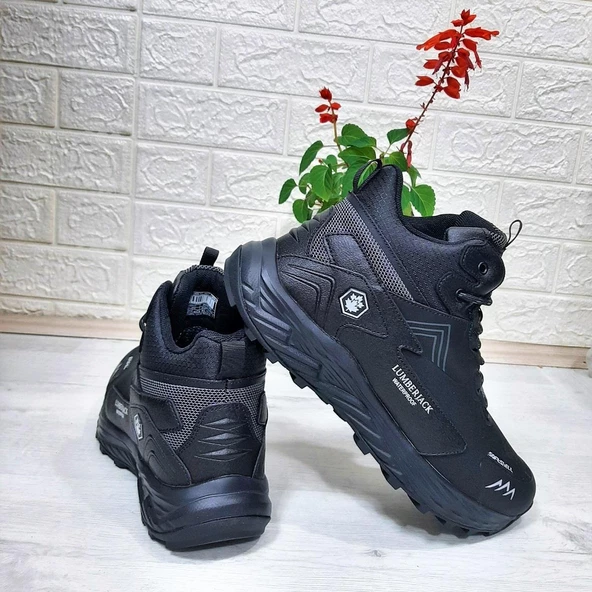 Lumberjack Burk Siyah Waterproof Outdor Erkek Bot - Resim 7