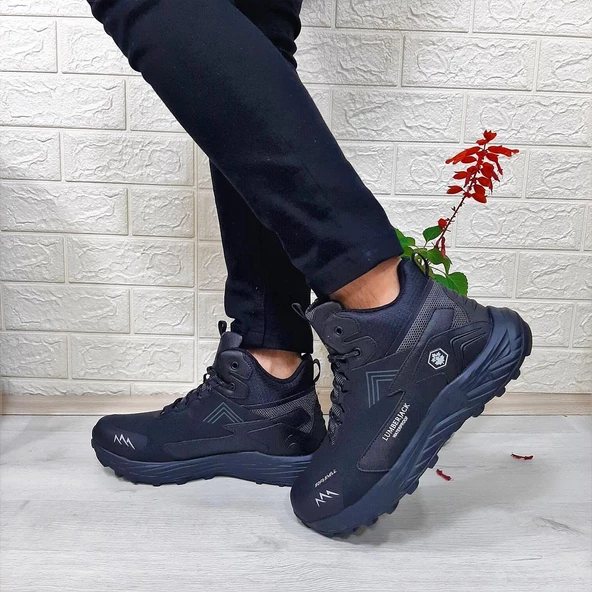 Lumberjack Burk Siyah Waterproof Outdor Erkek Bot - Resim 5