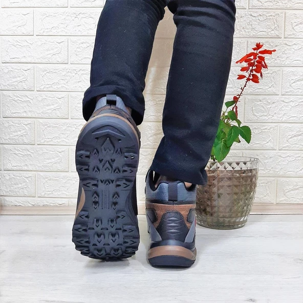 Lumberjack Burk Gri-Siyah Waterproof Outdor Erkek Bot - Resim 6