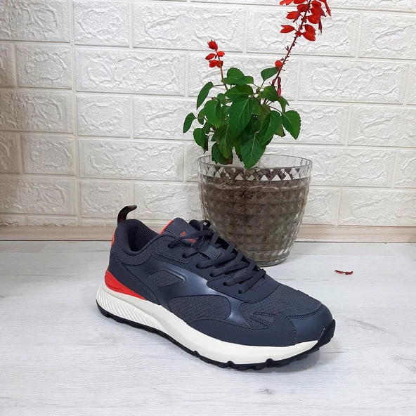 Kinetix Bret Koyu Gri Fuspetli Kaymaz Erkek Spor Ayakkabı - Resim 9