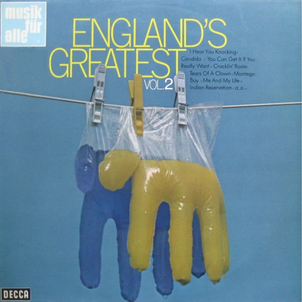 England's Greatest Vol.2 - Kathie And Donald With The Raving Five – pop  tarz plak alithestereo