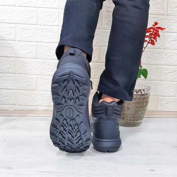 Lotto Crowel Hıgh Siyah Waterproof Fuspetli Kaymaz Erkek Bot - 6