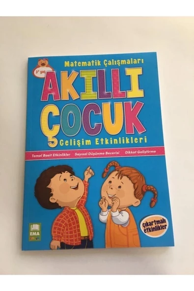 Ema Çocuk Akıllı Çocuk Gelişim Etkinlikleri Matematik Çalışmaları - 2