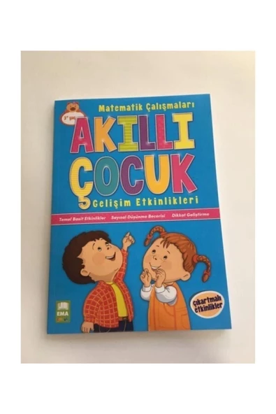 Ema Çocuk Akıllı Çocuk Gelişim Etkinlikleri Matematik Çalışmaları - 3