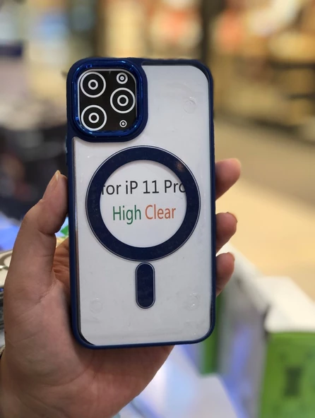 İphone 11 Pro Renkli Mercekli - Magsafe - Resim 2