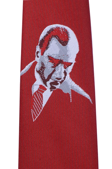 Cengiz İnler Atatürk Portre Kravat - Resim 3