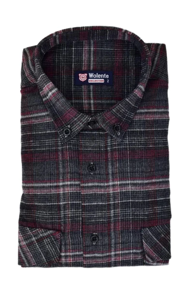 Erkek Pamuklu Kışlık Çift Cepli Kapaklı Gömlek BGL-ST03166 - 4