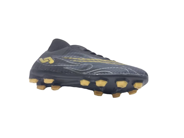 Jump 29676 Siyah Erkek Çoraplı Model Krampon Futbol Ayakkabısı - 5