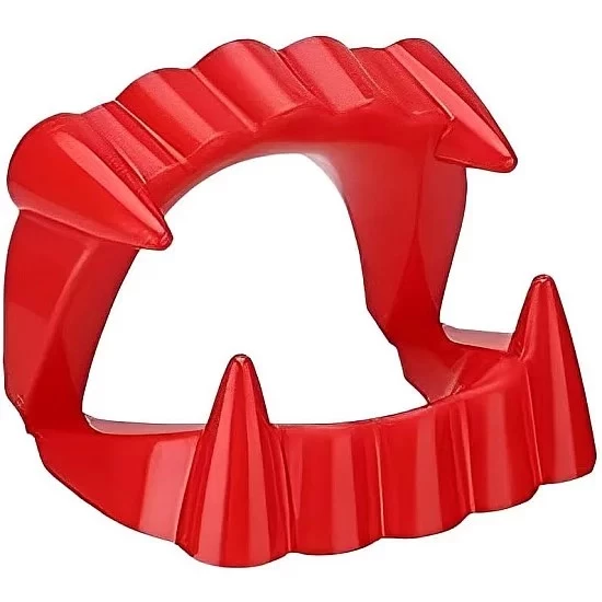 2 Adet Vampir Kanı 2 Adet Vampir Dişi Yapay Tiyatro Kanı Şaka Oyuncak Kırmızı - Resim 3