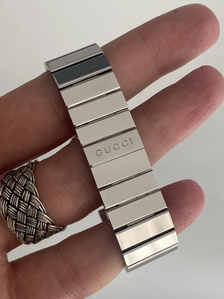 Gucci 29mm Çelik Kordon Kadın Kol Saati 133.5 (Kutusuz) - 6