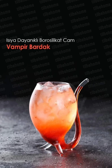 2li Retro Pipetli Stil Bardak Flüt Dekor Soğuk Sıcak Meşrubat Kokteyl Bardağı Dayanıklı Cam Bardak - Resim 2