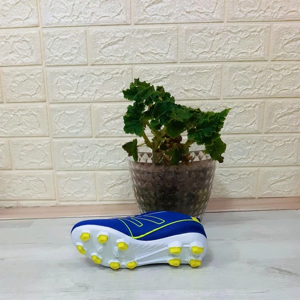 Jump 28843 Saks Mavi Krampon Çim Saha Çocuk Futbol Ayakkabı - 7