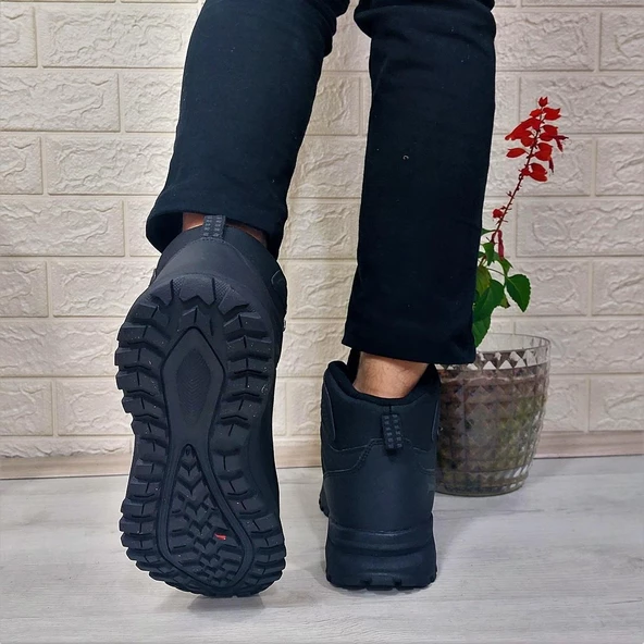 Jump 29652 Siyah Waterproof Kaymaz Rahat Erkek Bot - 5