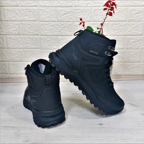 Jump 29652 Siyah Waterproof Kaymaz Rahat Erkek Bot - 6