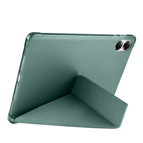 Honor X8 Pro 11.5' Kılıf Tri Folding Kalem Bölmeli Standlı Kılıf - 10