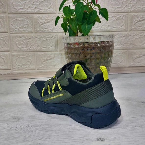 Lumberjack Heat Haki-Sarı-Siyah Waterproof Erkek Çocuk Ayakkabı - 8