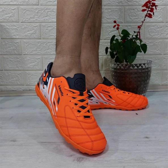 Kinetix Kamıkaze Tf Turuncu Kaymaz Halı Saha Futbol Ayakkabı - 5
