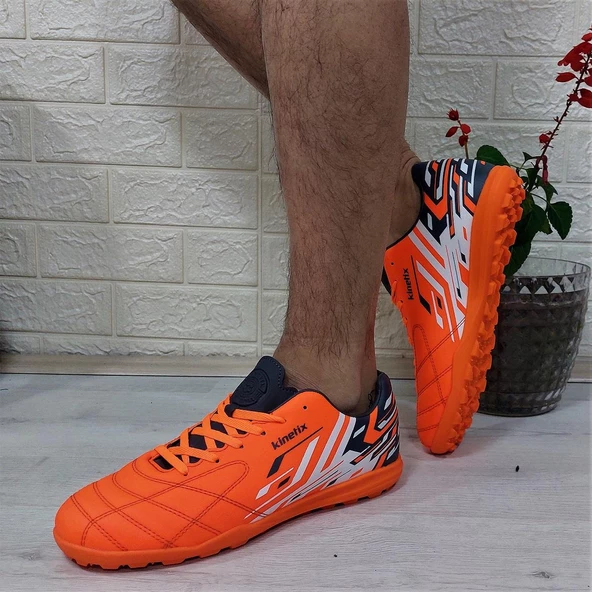 Kinetix Kamıkaze Tf Turuncu Kaymaz Halı Saha Futbol Ayakkabı - 6
