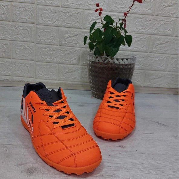 Kinetix Kamıkaze Tf Turuncu Kaymaz Halı Saha Futbol Ayakkabı - 8