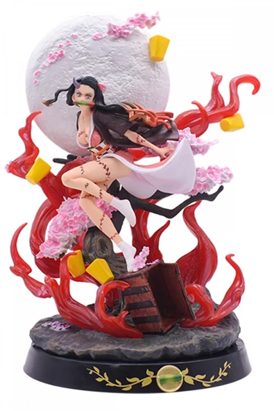 Demon Slayer Nezuko Moon Figür - 3