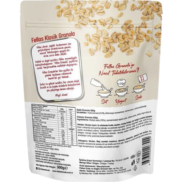 Granola - Klasik 300g - 2