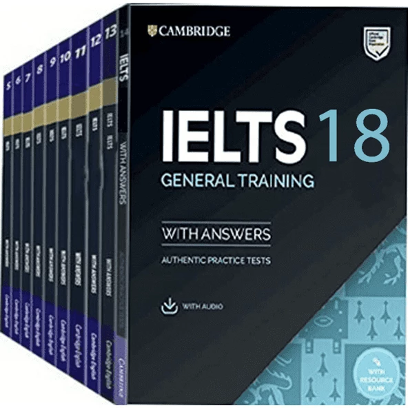 Cambridge University IELTS 1-18 General Training with Answers with Audio