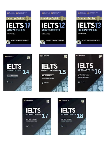 Cambridge University IELTS 11-18 General Training with Answers with Audio