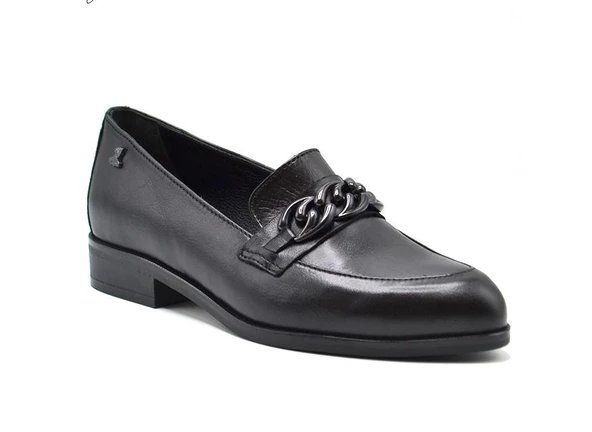 VENÜS 145460K TOKALI LOAFER DERİ MASKÜLEN KADIN AYAKKABI - 3