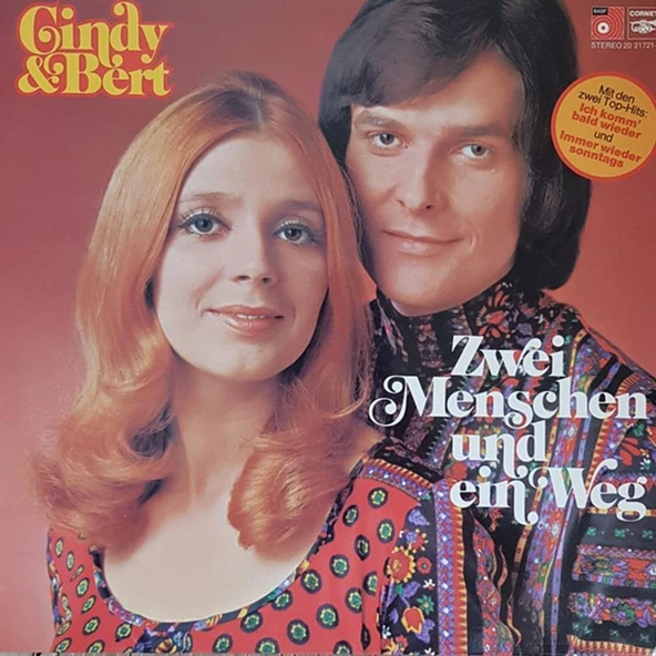 Cindy & Bert – Zwei Menschen Und Ein Weg Pop Vinly Plak alithestereo