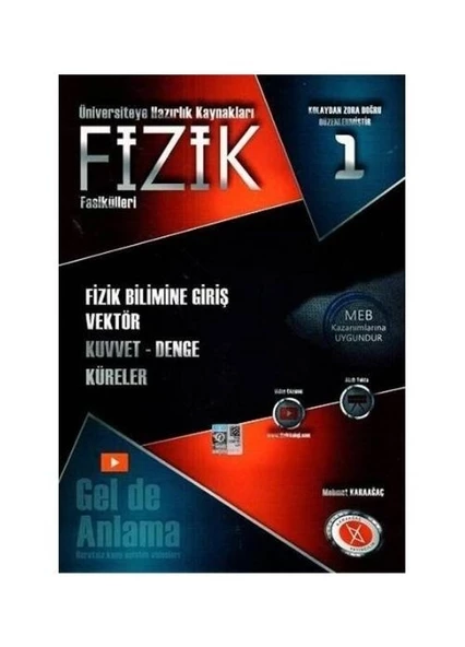 Karaağaç Yayınları Fizik Fasikülleri 1 Fizik Bilimine Giriş