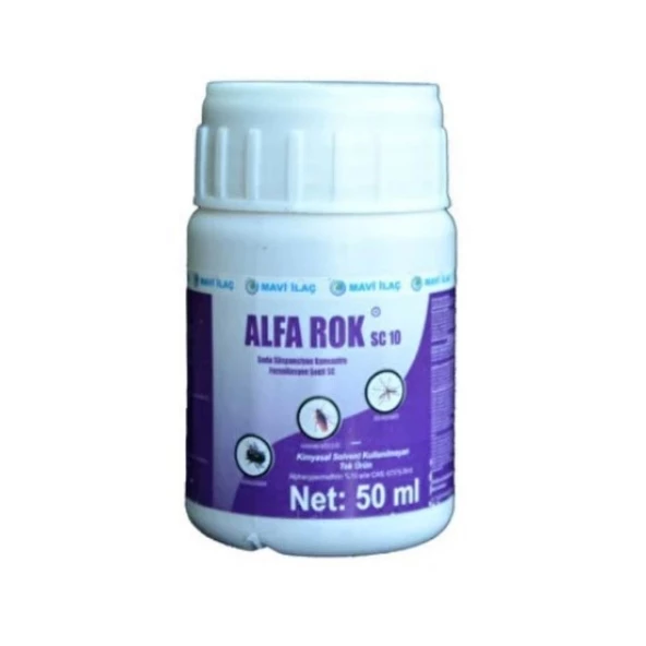 Alfa-Rok Sc10 50 Ml Böcek İlacı