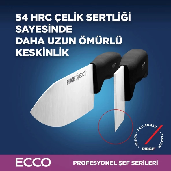 Ecco Şef Bıçağı 19 cm Siyah - 3