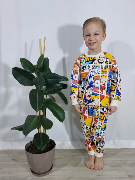 ERKEK ÇOCUK SONİC ÖRÜMCEK ADAM MINECRAFT LEGO MİCKEY 3 İPLİK TAKIM - 11