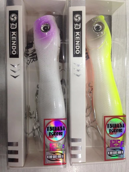 Kendo Tsubasa Popper 125mm 36g Su Üstü Suni Yem Levrek Kofana - 4
